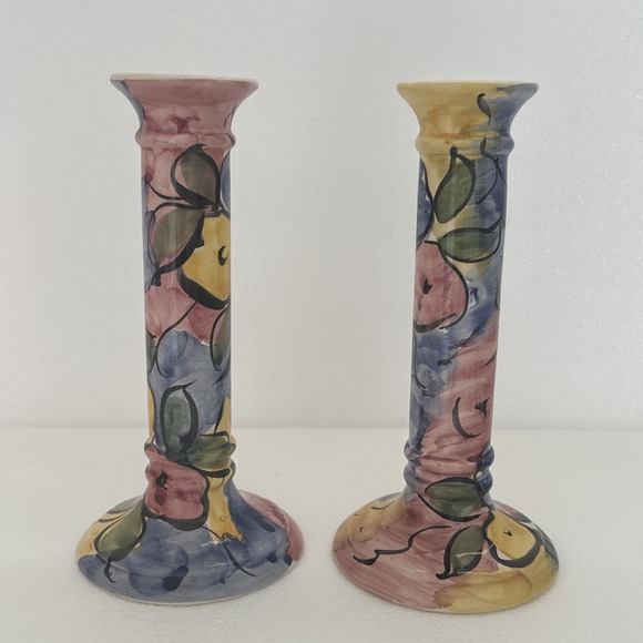 Jay Willfred Ceramic Taper Candle Holders Div of Andrea‎ by Sadek - Picture 6 of 12